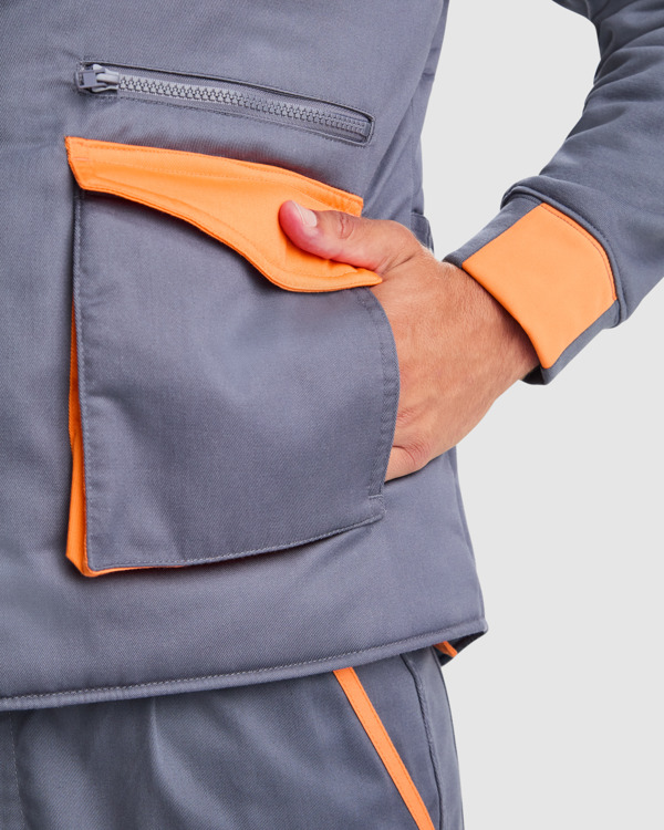 ARMADA JACKET S/M LEAD/ORANGE