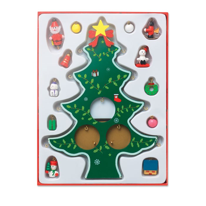 WOODTREE - Wooden xmas tree decoration