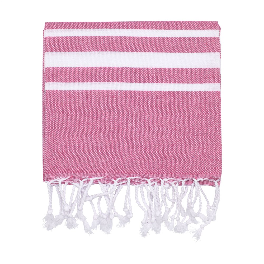 Oxious Hammam Towels - Vibe Luxury white stripe