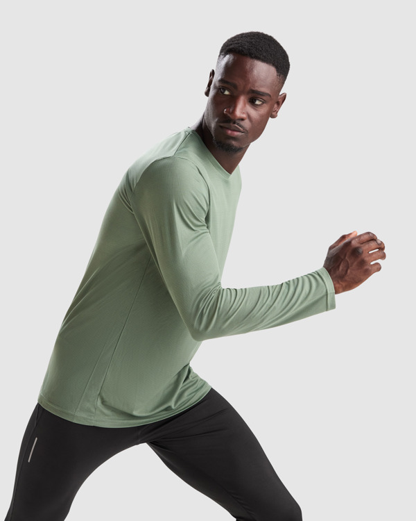 ESTORIL LONG SLEEVE T-SHIRT S/XL FIRE ORANGE