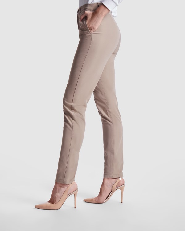 BEVERLY WOMAN CHINO PANTS S/48 BLACK