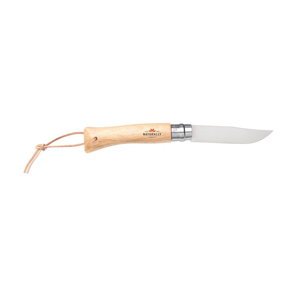 Opinel Inox No 07 pocket knife a belt pouch