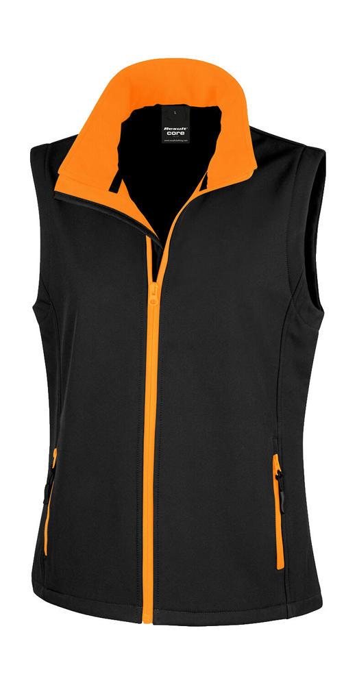 black/orange