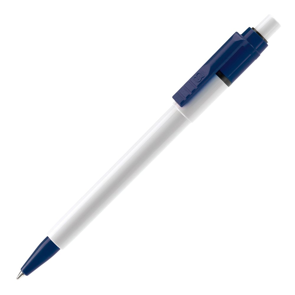 White / Dark blue