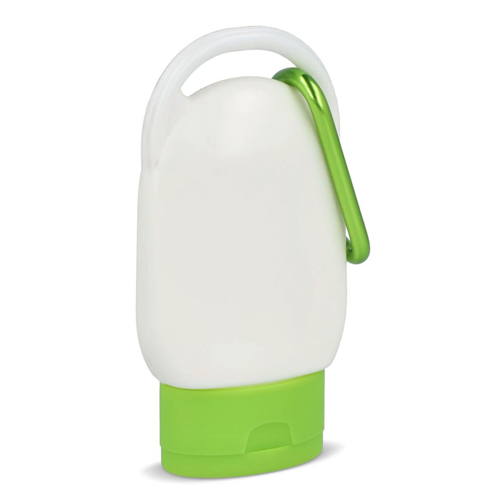 Sunscreen Lotion with carabiner SPF30 recycled material 30ml