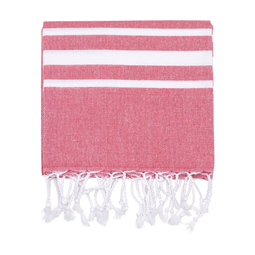 Oxious Hammam Towels - Vibe Luxury white stripe