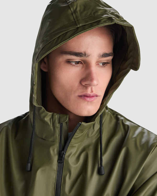 SITKA RAINCOAT S/L NAVY BLUE