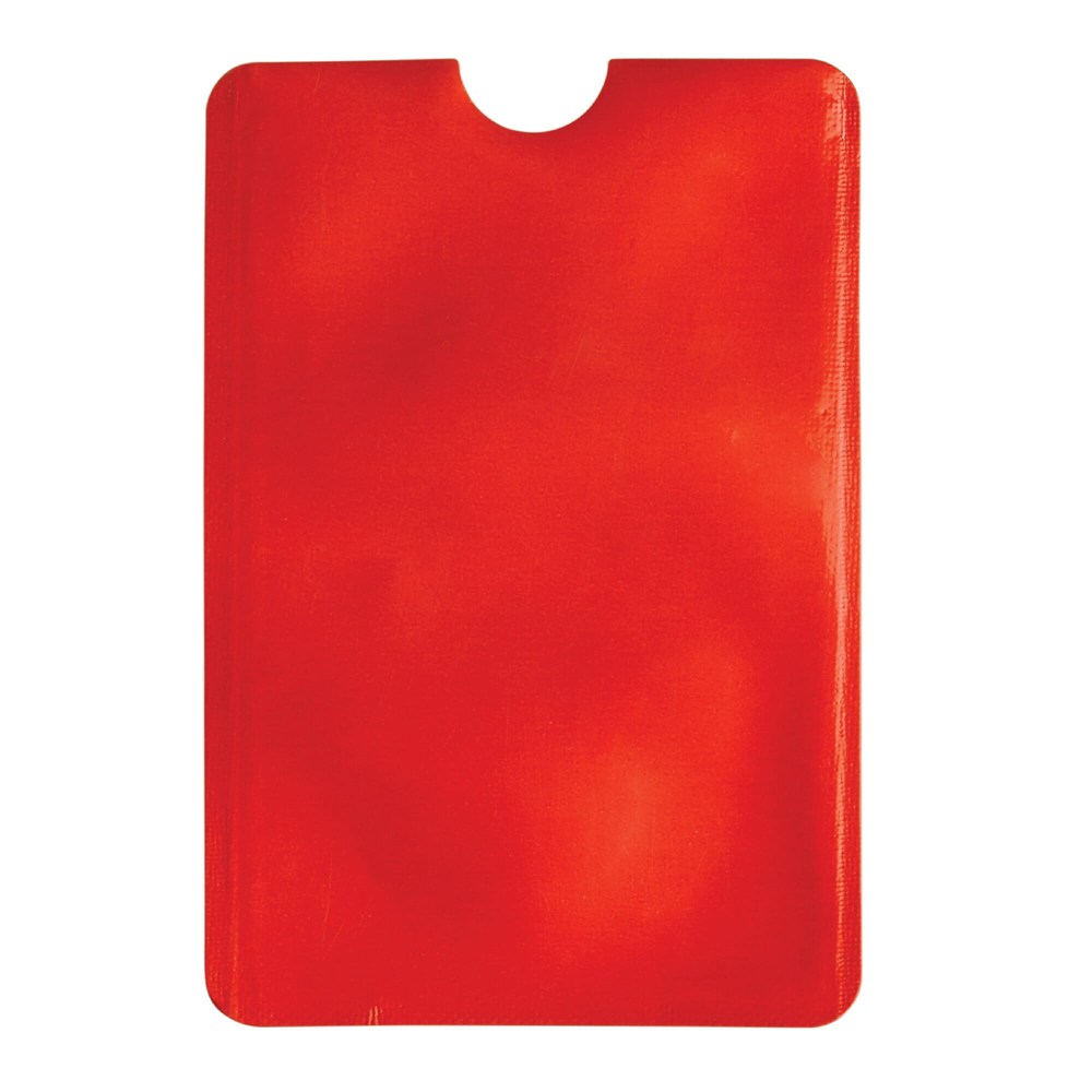 Cardholder anti-skim soft