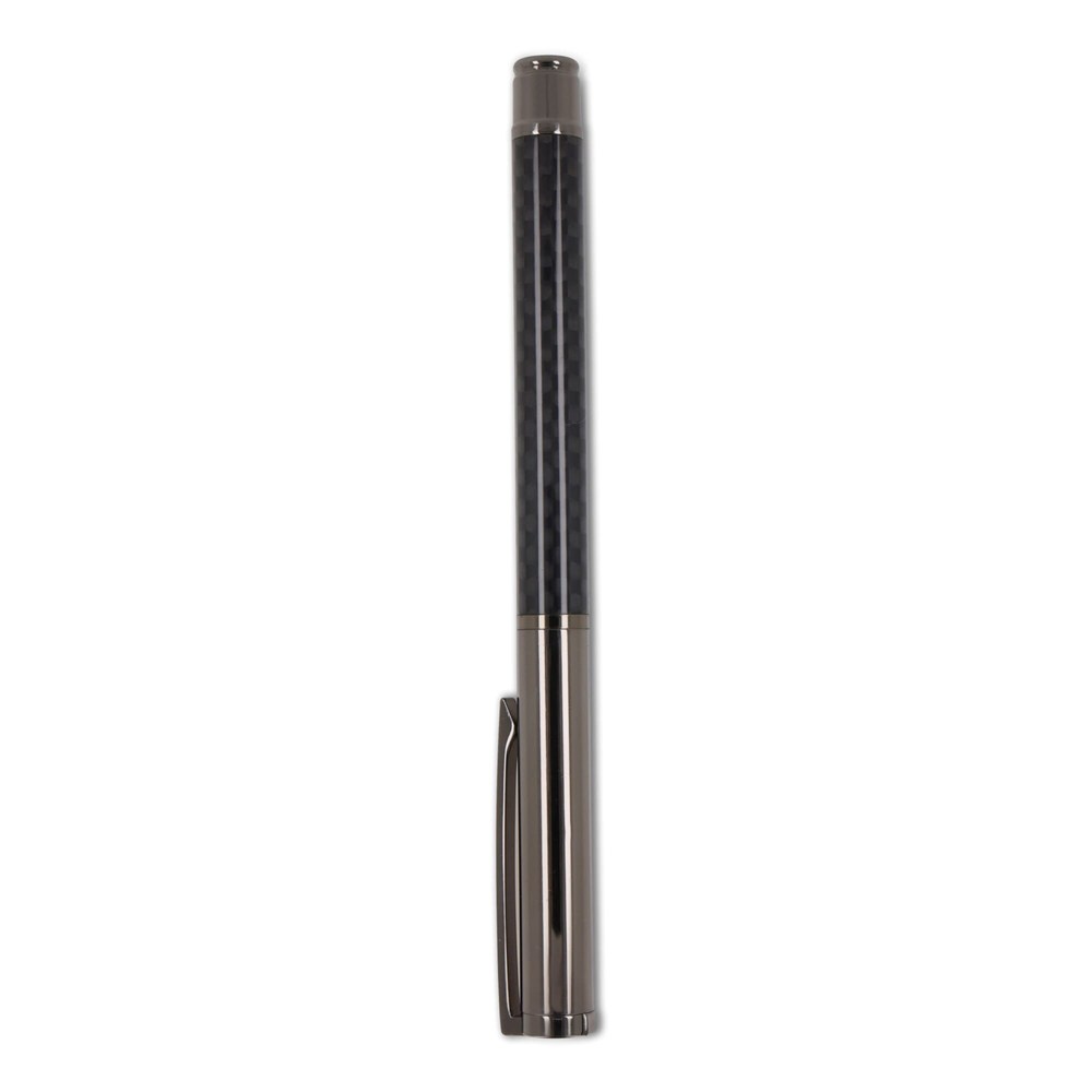Metal ball pen and roller ball pen set in gift box