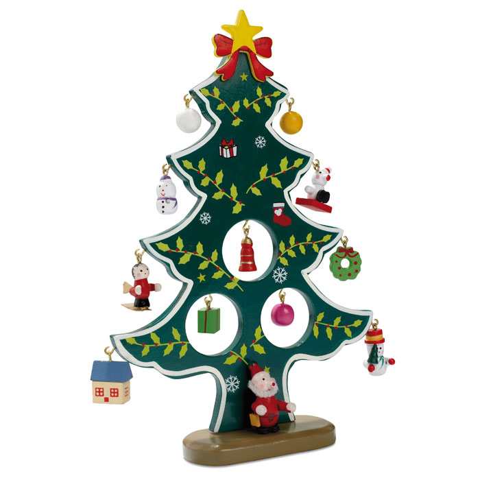 WOODTREE - Wooden xmas tree decoration