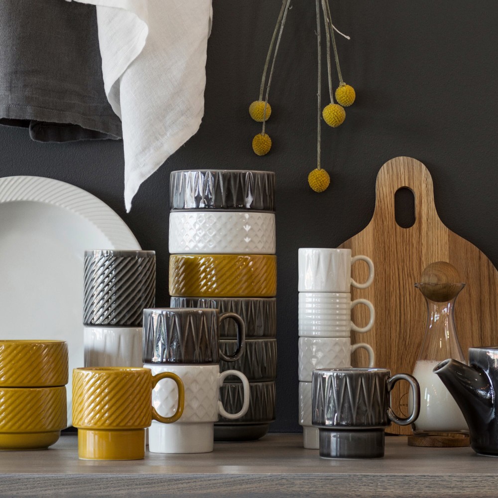 Sagaform Coffee &amp; More Espresso Mug 4-pcs 100ml