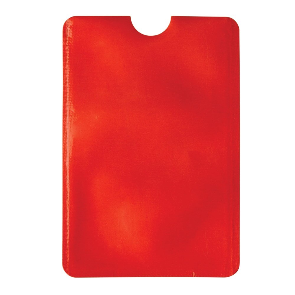 Cardholder anti-skim soft