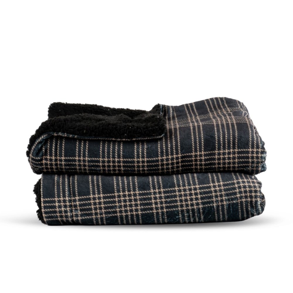 Sagaform Rut fleece plaid