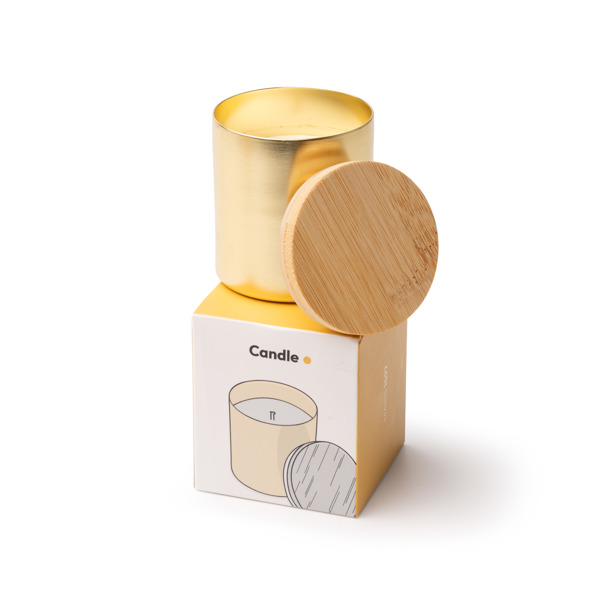 CANDLE MARIS SILVER