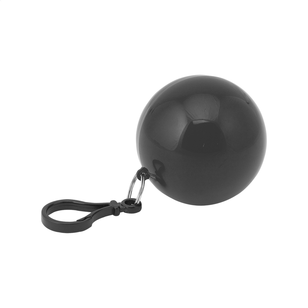 Aegis - poncho keyring - black