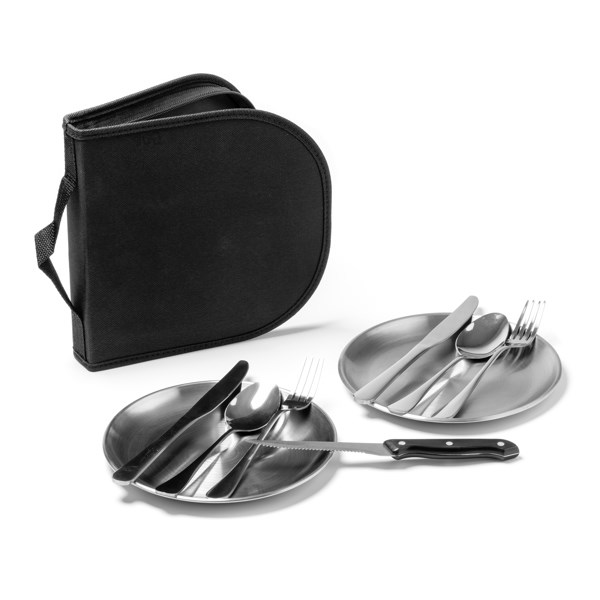 CUTLERY SET TRIVOR BLACK