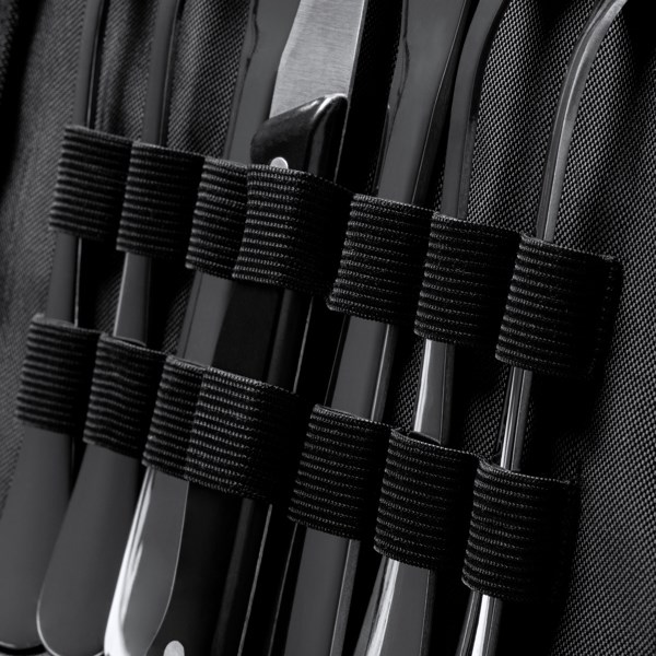 CUTLERY SET TRIVOR BLACK
