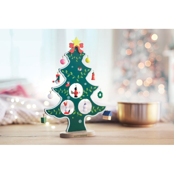 WOODTREE - Wooden xmas tree decoration